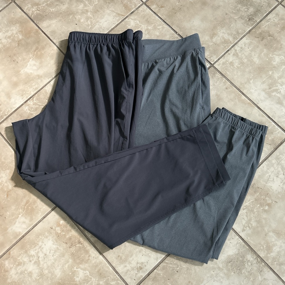 NWOT All In Motion & DSG Men’s Athletic Gray Workout Pants Casual Bundle Of 2